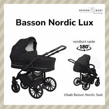 basson nordic lux klapvogn