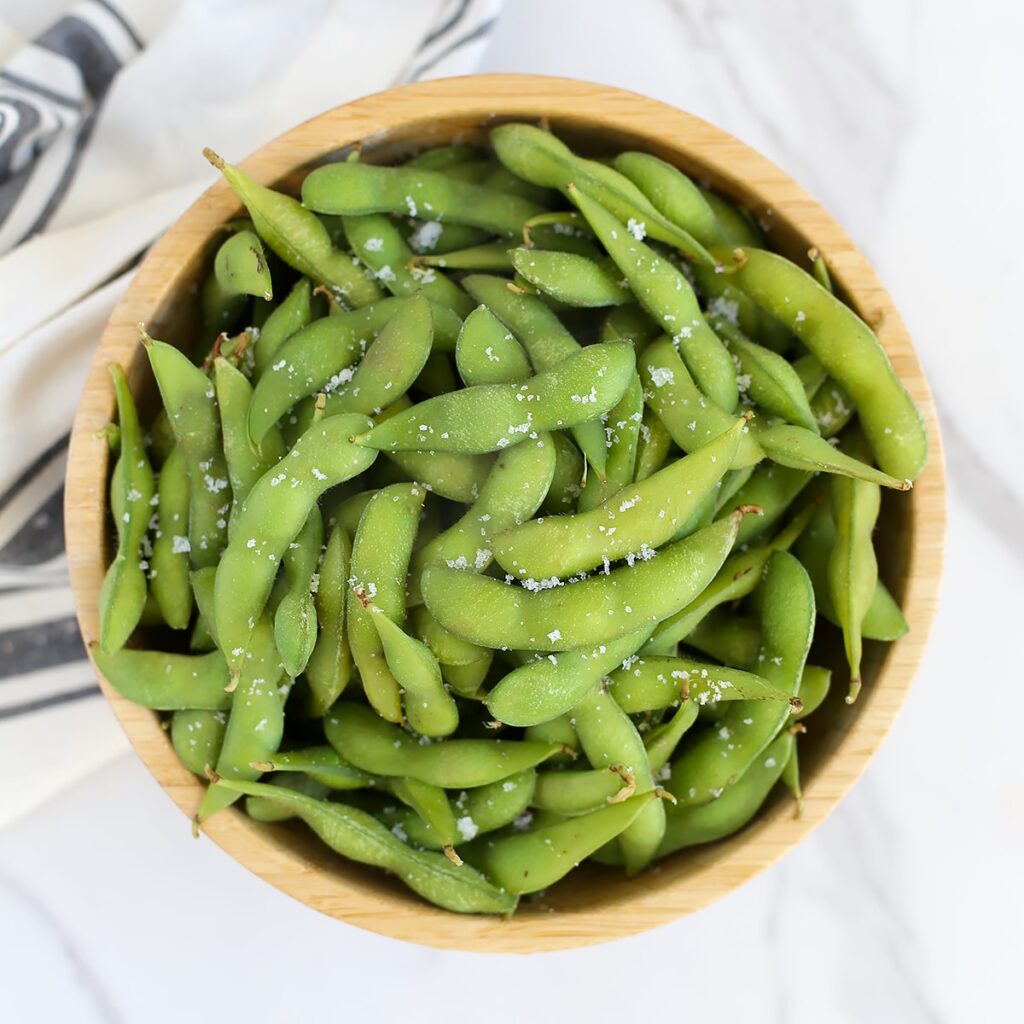 easy edamame snack featured image square 1