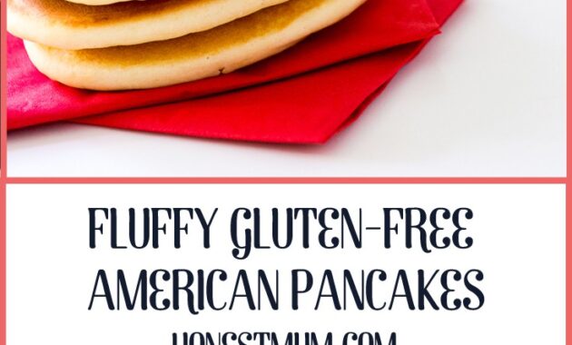 Fluffy Gluten Free American Pancakes