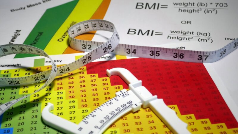 Medical Weight Chart Tape Measure
