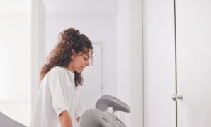 a young patient in