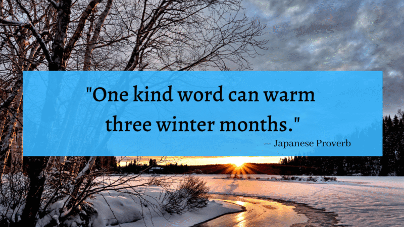 japanese proverb