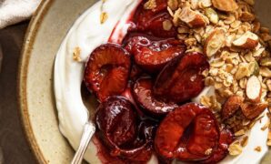 roasted plum compote 1
