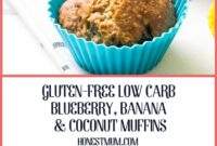 Gluten Free Low Carb Blueberry Banana Coconut Muffins.jpg