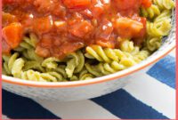 Pea Pasta with Napolitana Sauce Honest Mum recipe.jpg