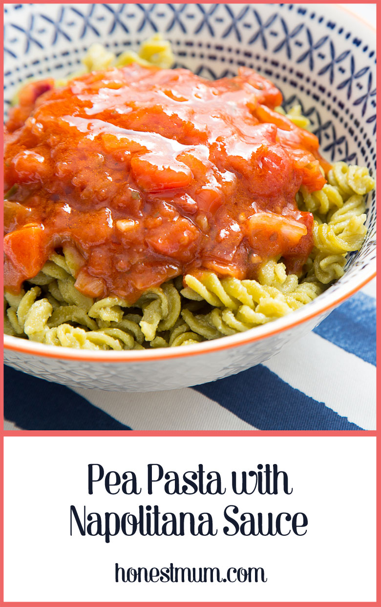 Pea Pasta with Napolitana Sauce Honest Mum recipe.jpg