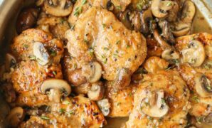 skillet mushroom chicken thighsimg 0566.jpg