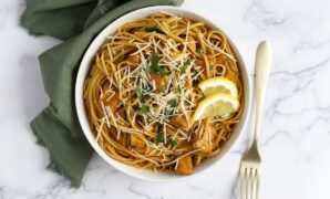 tangy one pot chicken veggie pasta dinner 3.jpg
