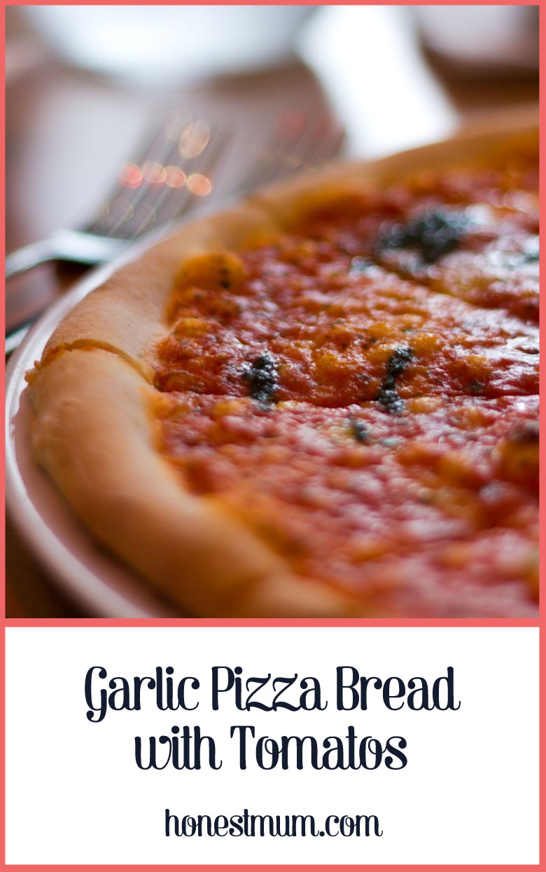 Garlic Pizza Bread with Tomato Honest Mum recipe.jpg