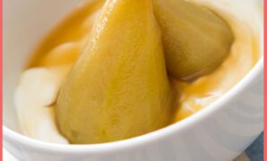 Poached Pears in White Wine Honest Mum.jpg