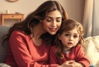 early puberty in girls show mother and the girl with.png