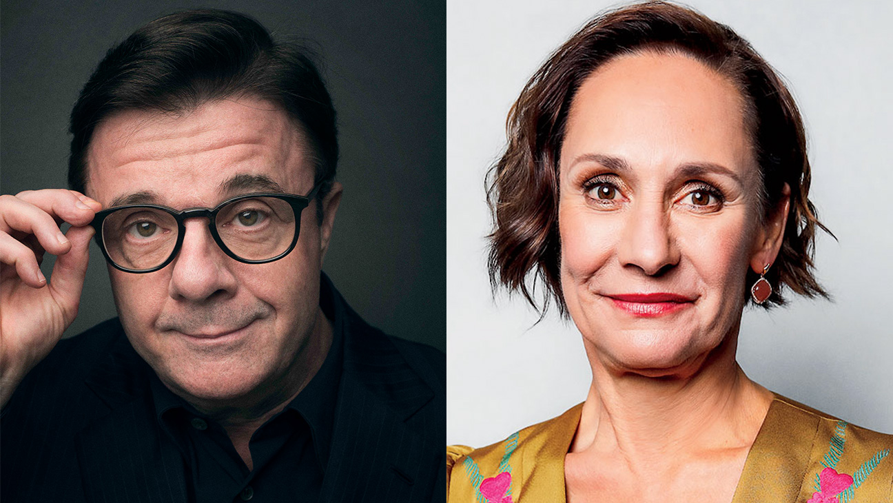 Nathan Lane and Laurie Metcalf Split Publicity H 2025.jpg