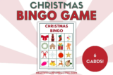 Free Printable Christmas Bingo Game for Instant Holiday Fun