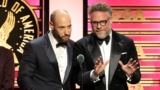 Seth Rogen, Evan Goldberg Thank Catherine O’Hara While Accepting DGA Award