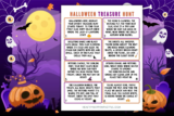 Spooky Halloween Treasure Hunt For Kids (Free Printable Clues!)
