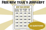 Free New Year’s Eve Jeopardy Game That’ll Keep the Party Buzzing Till Midnight