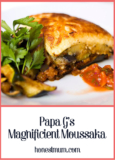 Moussaka recipe for all the family l Food site Honest Mum