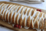 Raspberry Cream Cheese Braided Bread