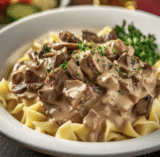 Slow Cooker Beef Stroganoff – SHK