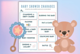 100 Hilarious Baby Shower Charades Ideas (Free Printable Inside!)