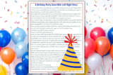 Birthday Left Right Story Game (For Laugh-Out-Loud Party Fun)