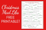 Free Printable Christmas Mad Libs (Hilarious Holiday Fun!)