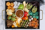 Fun and Healthy Halloween Snack Tray