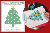 Roll A Christmas Tree Dice Game Free Printable (Tree-mendous Holiday Fun!)