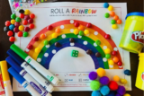 Roll A Rainbow Dice Game Free Printable (Colorful Fun For Kids!)