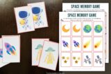 Free Outer Space Memory Game Cards For Out of This World Fun!