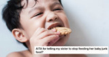 Redditor Wants To Know “AITA” For Scolding Her Sister For Feeding Baby Junk Food